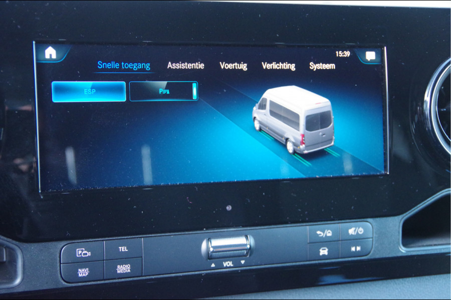 Mercedes-Benz Sprinter 319 3.0 CDI V6 L2H1 AUT. LED, MBUX 10'', 3.5T TREKHAAK, STOELVERWARMING, CAMERA, NAVI, CRUISE, CLIMA, PARKEERSENSOREN, CARPLAY