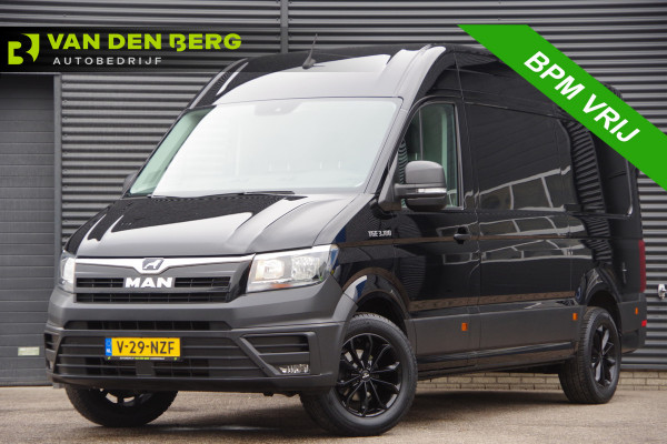 MAN TGE 3.180 35 2.0 L3H3 3-ZITS, 177PK AUT. TREKHAAK, LEDER, CAMERA, CRUISE, GEVEERDE ERGO COMFORT STOEL, AIRCO, MISTLAMPEN