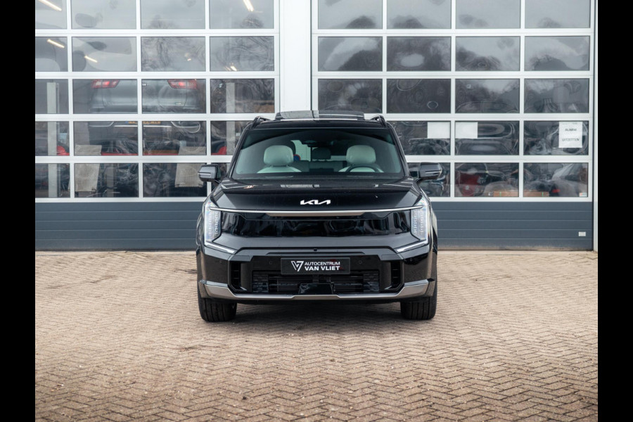 Kia EV9 GT-Line AWD 99.8 kWh | Levering uit voorraad | 7-Pers. | 21" | Head-Up | Stoel-/Stuurverwarming | Premium Audio | Schuif-/kanteldak | Adapt. Cruise | Navi