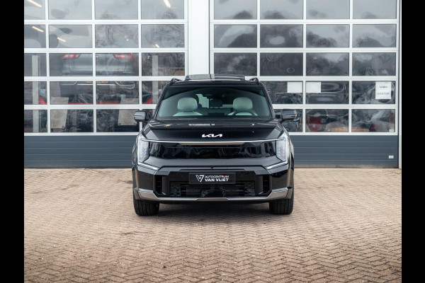 Kia EV9 GT-Line AWD 99.8 kWh | Levering uit voorraad | 7-Pers. | 21" | Head-Up | Stoel-/Stuurverwarming | Premium Audio | Schuif-/kanteldak | Adapt. Cruise | Navi