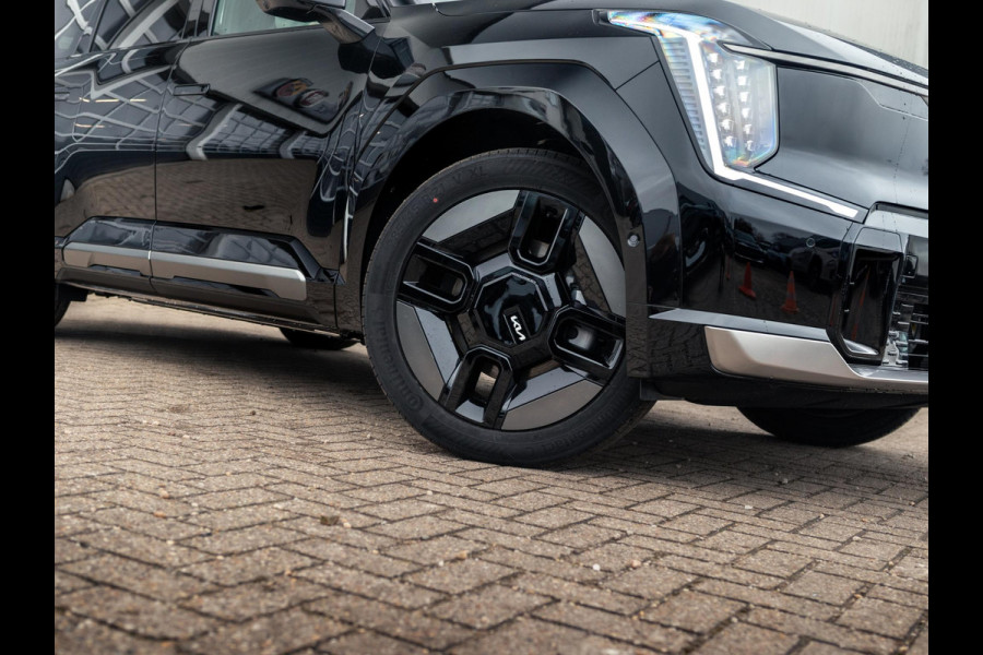 Kia EV9 GT-Line AWD 99.8 kWh | Levering uit voorraad | 7-Pers. | 21" | Head-Up | Stoel-/Stuurverwarming | Premium Audio | Schuif-/kanteldak | Adapt. Cruise | Navi