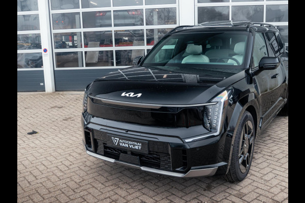 Kia EV9 GT-Line AWD 99.8 kWh | Levering uit voorraad | 7-Pers. | 21" | Head-Up | Stoel-/Stuurverwarming | Premium Audio | Schuif-/kanteldak | Adapt. Cruise | Navi