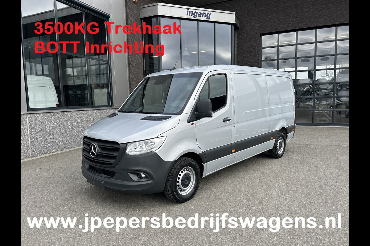 Mercedes-Benz Sprinter 315 CDI RWD L2 H1 BOTT Inrichting / 3500KG Trekhaak / MBUX 10.25 / Navigatie / Cruise control / Airco