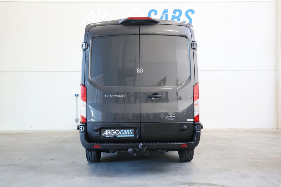 Ford Transit 330 2.0 TDCI L3/H2 AUTOMAAT CAMERA TREKHAAK DRIVER ASS CLIMA TREKHAAK ZEER VOL UITGERUST LEASE V/A €188,- p.m.