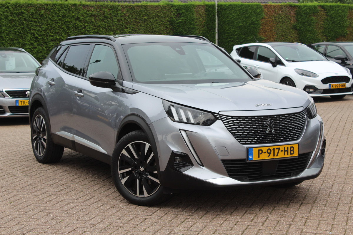Peugeot e-2008 EV GT 50 kWh / SoH 90.6% / Camera / Half leder / Virtual Cockpit / 18'' / LED Koplampen / Keyless / Navigatie / Cruise Control