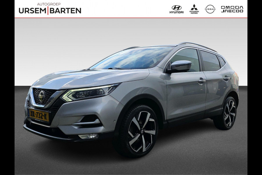 Nissan QASHQAI 1.3 DIG-T Tekna + | Pano | Volleder | 360 Camera | Bose | Elektrische stoelen met memorie |