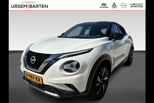 Nissan Juke 1.0 DIG-T N-Design | Half leder stof interieur | 360 graden camera | Navigatie |