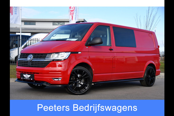 Volkswagen Transporter 2.0 TDI L2H1 30 DC PB Edition MARGE! Camera, Cruise, Carplay, 150pk, Trekhaak, Multimedia, Automaat, Sensoren, Uniek!