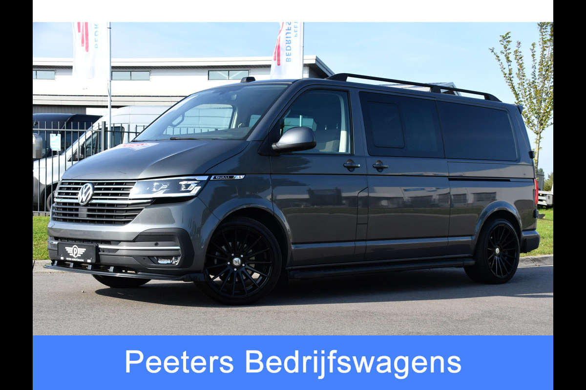 Volkswagen Transporter 2.0 TDI L2H1 30 DC Bulli Virtual, Carplay, Camera, LED, 150pk, 2 x Schuifdeur, Automaat, Trekhaak, Uniek!