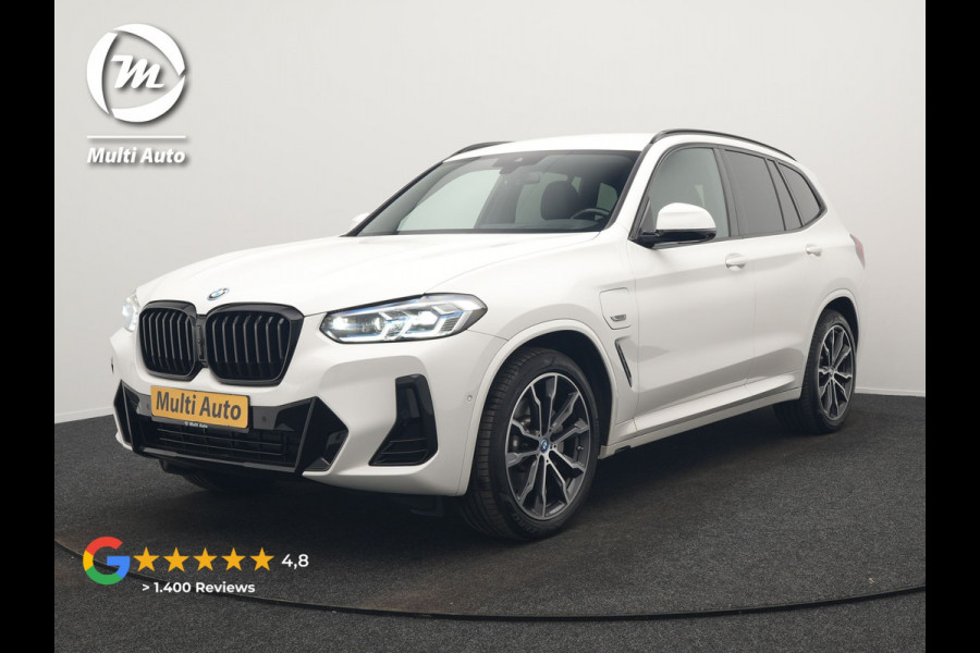 BMW X3 xDrive30e M Sport Plug In Hybrid 293pk Dealer O.H PHEV | Laser LED | 360 Camera | 20"L.M | Head Up | Shadow Line | Lederen Sportstoelen Verwarmd | Sfeerverlichting | BLIS |