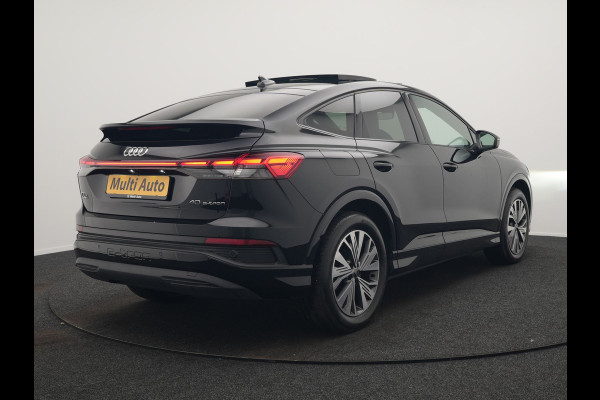 Audi Q4 Sportback e-tron 40 S edition 204pk | Panodak | Adaptive Cruise | Lederen Sportstoelen Verwarmd | Head Up | Matrix LED | Camera | Keyless | Sfeerverlichting | Apple Carplay |