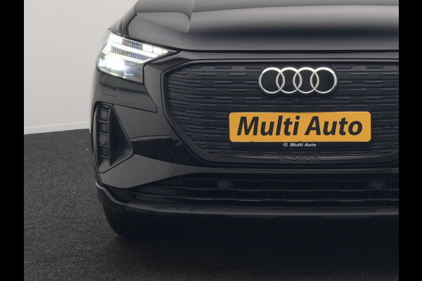 Audi Q4 Sportback e-tron 40 S edition 204pk | Panodak | Adaptive Cruise | Lederen Sportstoelen Verwarmd | Head Up | Matrix LED | Camera | Keyless | Sfeerverlichting | Apple Carplay |