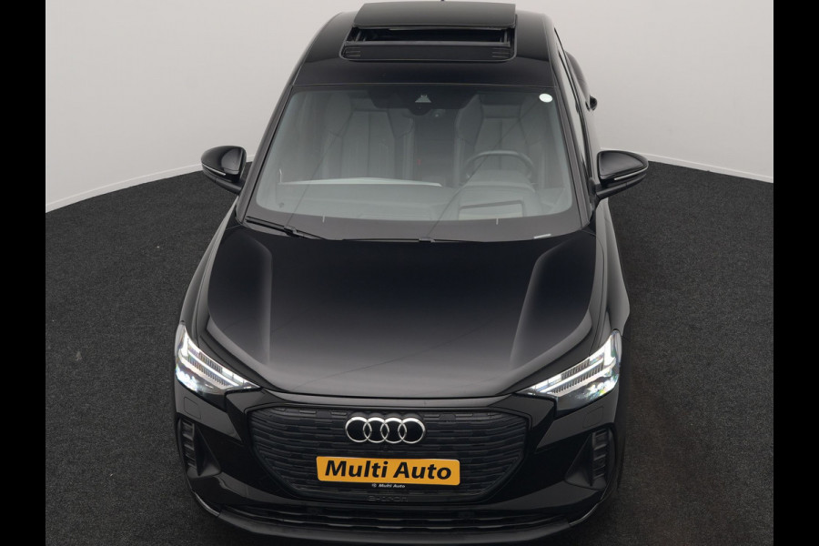 Audi Q4 Sportback e-tron 40 S edition 204pk | Panodak | Adaptive Cruise | Lederen Sportstoelen Verwarmd | Head Up | Matrix LED | Camera | Keyless | Sfeerverlichting | Apple Carplay |