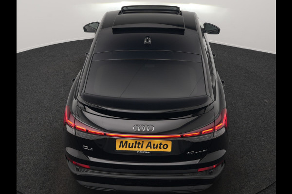 Audi Q4 Sportback e-tron 40 S edition 204pk | Panodak | Adaptive Cruise | Lederen Sportstoelen Verwarmd | Head Up | Matrix LED | Camera | Keyless | Sfeerverlichting | Apple Carplay |