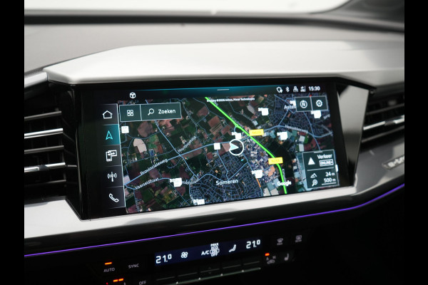 Audi Q4 Sportback e-tron 40 S edition 204pk | Panodak | Adaptive Cruise | Lederen Sportstoelen Verwarmd | Head Up | Matrix LED | Camera | Keyless | Sfeerverlichting | Apple Carplay |