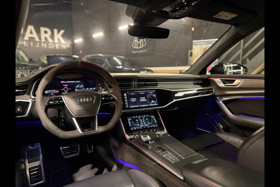 Audi RS6 Avant TFSI quattro |CARBON|B&O 3D|KERAMISCH|DYNAMIC PLUS|PANO|SOFTCLOSE|360CAM|KEYLESS|MEMORY|600PK|DEALER ONDERHOUDEN|