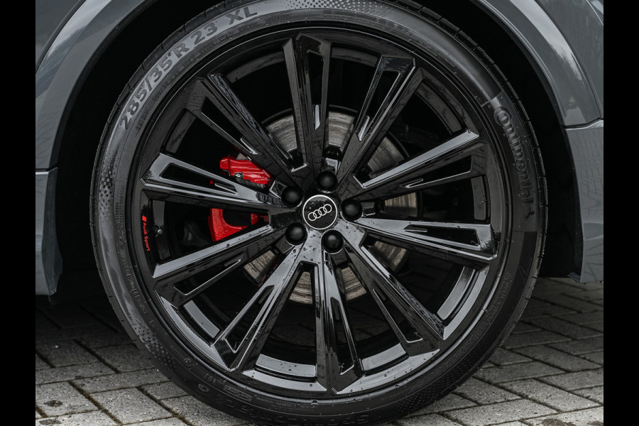 Audi Q8 60 TFSI e quattro | Audi Exclusive | B&O Advanced | S-seats met massage | Soft close | Adaptive cruise | Carbon inleg | Ambiance interieur | 360 camera | Verwarmbaar stuurwiel | Trekhaak