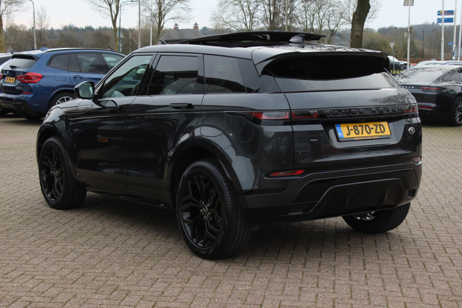 Land Rover Range Rover Evoque 1.5 P300e AWD HSE R-Dynamic NL. Auto / Panoramadak / Camera / Luxe Leder / Meridian / Keyless / 20'' / Navigatie / Stoelverwarming / Dodehoek / DAB / ACC