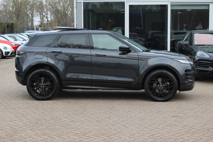 Land Rover Range Rover Evoque 1.5 P300e AWD HSE R-Dynamic NL. Auto / Panoramadak / Camera / Luxe Leder / Meridian / Keyless / 20'' / Navigatie / Stoelverwarming / Dodehoek / DAB / ACC