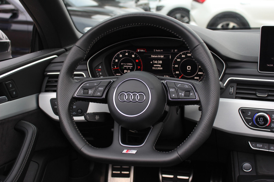 Audi A5 Cabriolet 2.0 TFSI Launch Edition NL Auto! / Trekhaak / Leder / Nekverwarming / Navigatie / Parkeerhulp V+A / 19'' / Windscherm / Stoelverwarming / Cruise Control