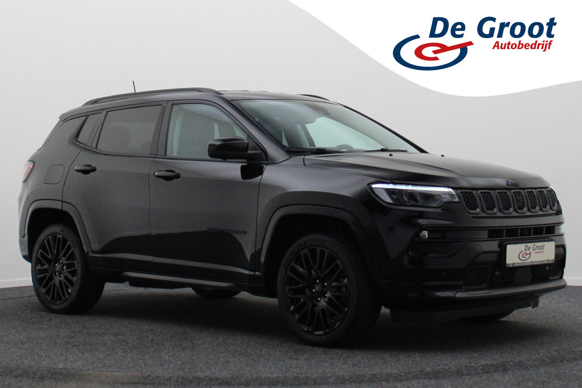 Jeep Compass 4xe 240 Plug-in Hybrid Electric S Leer, 360° Camera, Alpine Sound, ACC, Gekoelde Stoelen, Apple Carplay, 19''