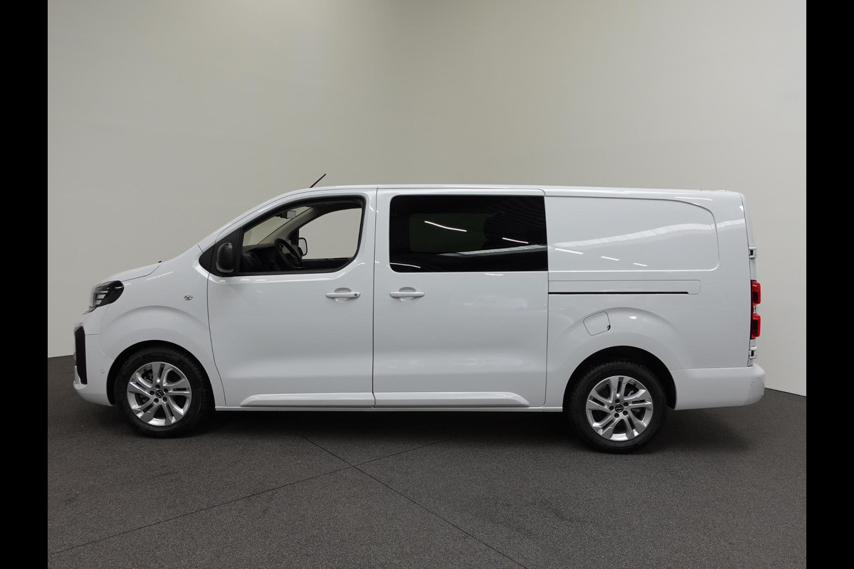 Opel Vivaro 2.0 Diesel 180 S&S L3 Automaat Dubbele Cabine 2 schuifdeuren Android Auto/Apple CarPlay Navigatie Keyless Entry&Start Climate Control Camera Cruise Control Houten afwerking laadruimte Trekhaak lichtmetalen velgen