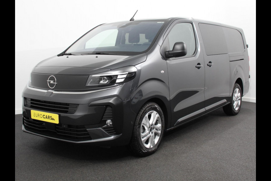 Opel Vivaro 2.0 Diesel 180 S&S L3 Automaat Dubbele Cabine 2 schuifdeuren Android Auto/Apple CarPlay Navigatie Keyless Entry&Start Climate Control Camera Cruise Control Houten afwerking laadruimte Trekhaak lichtmetalen velgen
