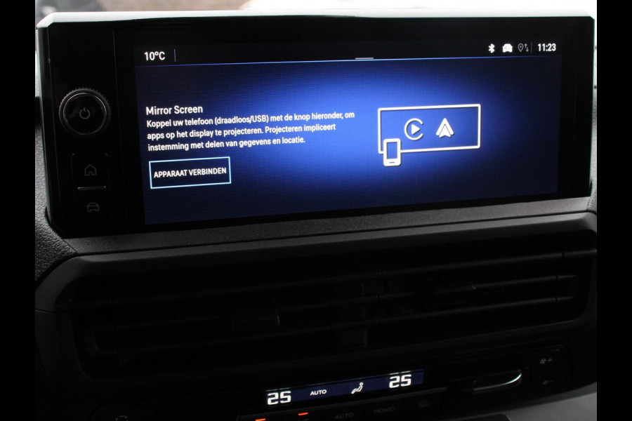 Opel Vivaro 2.0 Diesel 180 S&S L3 Automaat Dubbele Cabine 2 schuifdeuren Android Auto/Apple CarPlay Navigatie Keyless Entry&Start Climate Control Camera Cruise Control Houten afwerking laadruimte Trekhaak lichtmetalen velgen