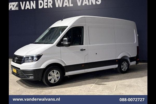 Volkswagen Crafter 2.0 TDI L3H3 L2H2 Euro6 Airco | Navigatie | Camera | Trekhaak | Apple Carplay | Cruisecontrol Chauffeursstoel, Android Auto, Parkeersensoren, Bijrijdersbank