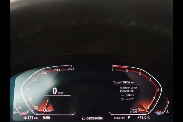 BMW 5 Serie 520i High Executive | Panoramadak | Leder | Trekhaak | Stoelverwarming | Camera | Live Cockpit | Park Assist | Carplay | Full LED | Navigatie | Climate control | Cruise control