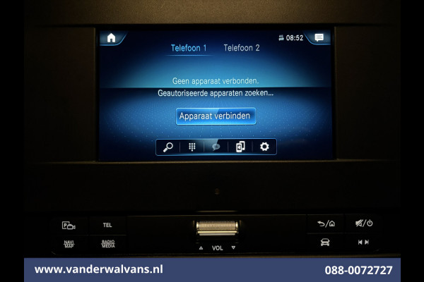 Mercedes-Benz Sprinter 317 CDI 170pk L3H2 Euro6 Airco | 360 graden Camera | Navigatie | Apple Carplay | Cruisecontrol Android Auto, Chauffeursstoel, Parkeersensoren, Stoelverwarming, Bijrijdersbank