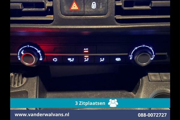 Peugeot Partner 1.5 BlueHDI 102pk L2H1 Euro6 Airco | 3-Zits | Apple Carplay | Camera | Cruisecontrol | Trekhaak Android Auto, Parkeersensoren, Bijrijdersbank