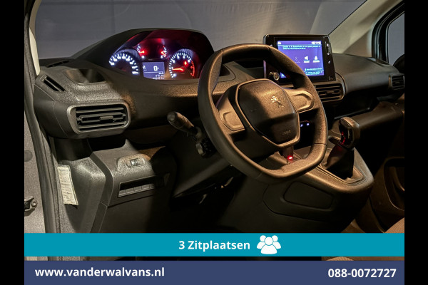 Peugeot Partner 1.5 BlueHDI 102pk L2H1 Euro6 Airco | 3-Zits | Apple Carplay | Camera | Cruisecontrol | Trekhaak Android Auto, Parkeersensoren, Bijrijdersbank