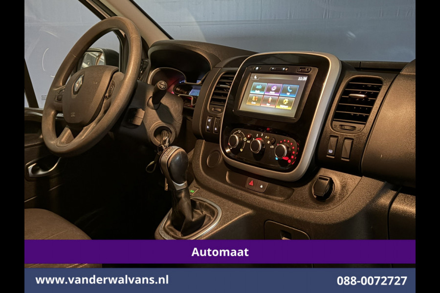 Renault Trafic 2.0 dCi 146pk Automaat L1H1 Euro6 Airco | Navigatie | LED | Cruisecontrol Parkeersensoren, Bijrijdersbank