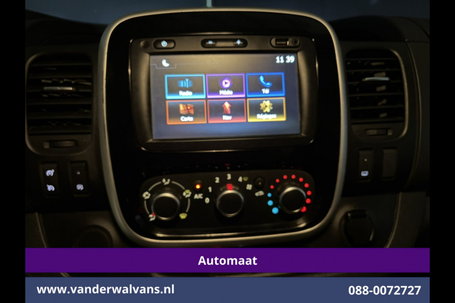 Renault Trafic 2.0 dCi 146pk Automaat L1H1 Euro6 Airco | Navigatie | LED | Cruisecontrol Parkeersensoren, Bijrijdersbank