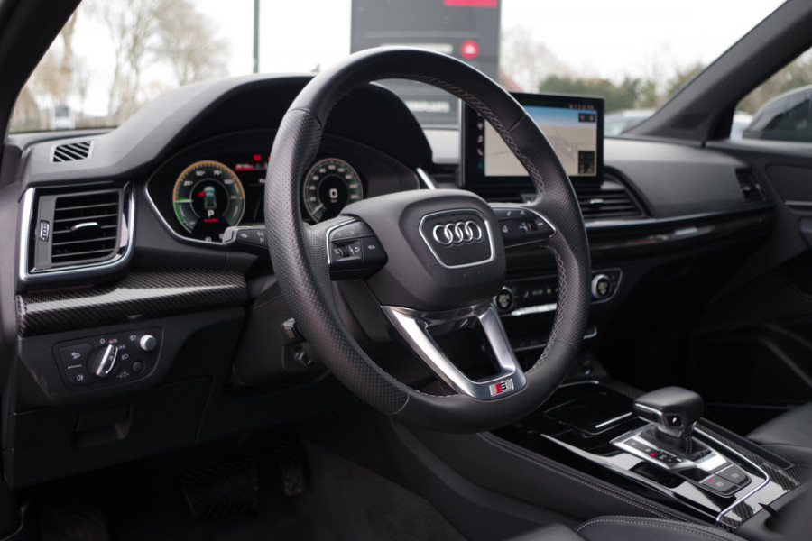 Audi Q5 Sportback 55 TFSI e 367 PK S-Line edition Competition PHEV, Luchtvering, Panoramadak, RS-Leder, Massage