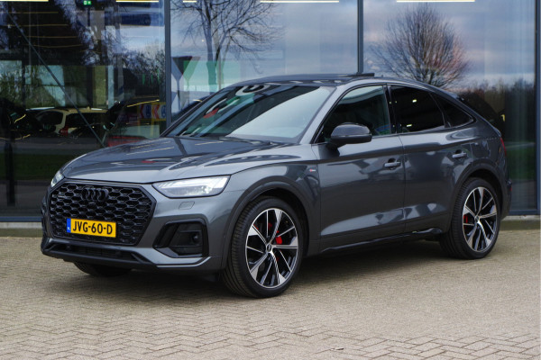 Audi Q5 Sportback 55 TFSI e 367 PK S-Line edition Competition PHEV, Luchtvering, Panoramadak, RS-Leder, Massage