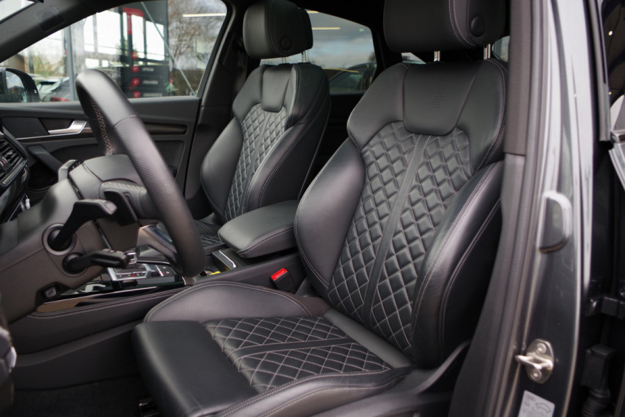 Audi Q5 Sportback 55 TFSI e 367 PK S-Line edition Competition PHEV, Luchtvering, Panoramadak, RS-Leder, Massage