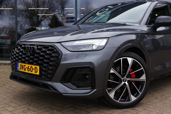 Audi Q5 Sportback 55 TFSI e 367 PK S-Line edition Competition PHEV, Luchtvering, Panoramadak, RS-Leder, Massage