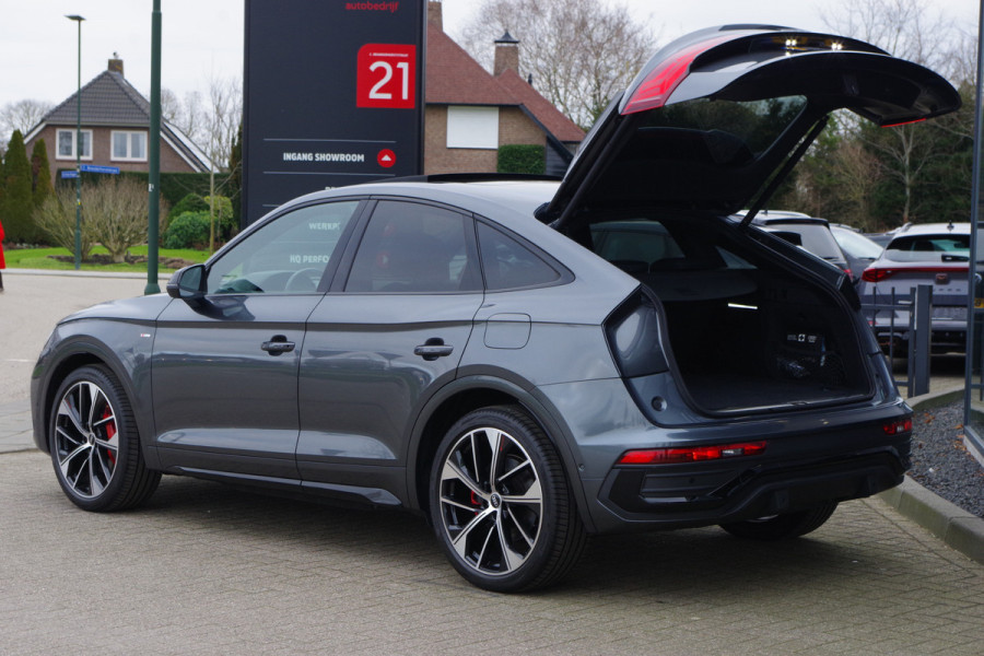 Audi Q5 Sportback 55 TFSI e 367 PK S-Line edition Competition PHEV, Luchtvering, Panoramadak, RS-Leder, Massage
