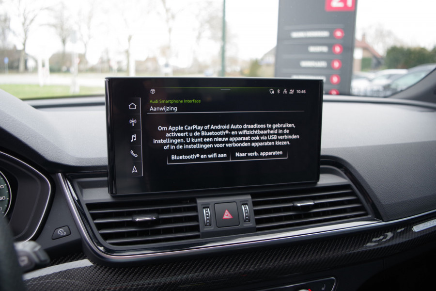 Audi Q5 Sportback 55 TFSI e 367 PK S-Line edition Competition PHEV, Luchtvering, Panoramadak, RS-Leder, Massage