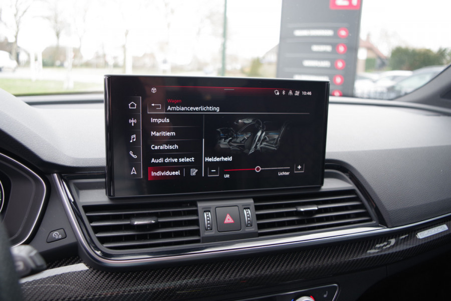 Audi Q5 Sportback 55 TFSI e 367 PK S-Line edition Competition PHEV, Luchtvering, Panoramadak, RS-Leder, Massage