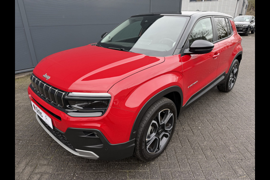 Jeep Avenger 100pk Summit (Elektrisch Schuifdak - JBL - Keyless Entry - Elektrische klep - Leder incl stoelverwarming - LED - Camera - Adapti