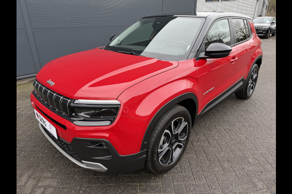 Jeep Avenger 100pk Summit (Elektrisch Schuifdak - JBL - Keyless Entry - Elektrische klep - Leder incl stoelverwarming - LED - Camera - Adapti