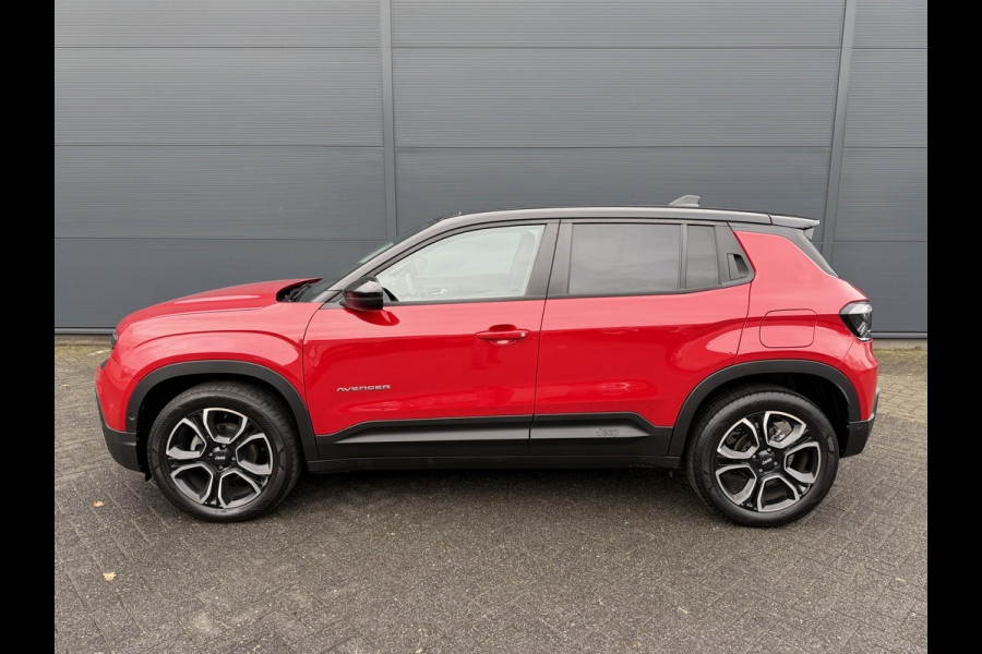 Jeep Avenger 100pk Summit (Elektrisch Schuifdak - JBL - Keyless Entry - Elektrische klep - Leder incl stoelverwarming - LED - Camera - Adapti