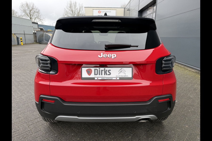 Jeep Avenger 100pk Summit (Elektrisch Schuifdak - JBL - Keyless Entry - Elektrische klep - Leder incl stoelverwarming - LED - Camera - Adapti