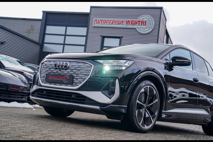 Audi Q4 e-tron 50 quattro Launch edition Advanced Plus 77 kWh | Panorama | BTW | Competition | RS zetels | Memory | HuD | 360 cam