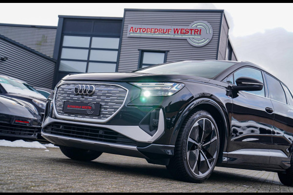 Audi Q4 e-tron 50 quattro Launch edition Advanced Plus 77 kWh | Panorama | BTW | Competition | RS zetels | Memory | HuD | 360 cam