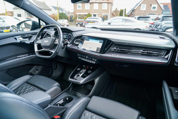 Audi Q4 e-tron 50 quattro Launch edition Advanced Plus 77 kWh | Panorama | BTW | Competition | RS zetels | Memory | HuD | 360 cam