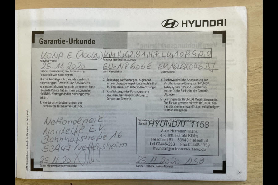 Hyundai Kona EV Comfort 39 kWh|100% SOH|ANDROID AUTO/APPLE CARPLAY|CAMERA|NAVIGATIE|LANE-ASSIST|CLIMATE+CRUISE|1e EIG|INCL.BTW|